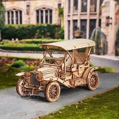 Puinen 3D rakennussetti Robotime Vintage Car hinta ja tiedot | LEGOT ja rakennuslelut | hobbyhall.fi