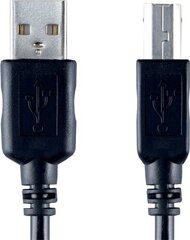 Valueline-kaapeli VCL4102 USB 2.0 A -liitin - USB B -liitin 2,0 m EOL hinta ja tiedot | Kaapelit ja adapterit | hobbyhall.fi