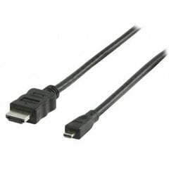 Valueline-kaapeli HDMI-mikro HDMI-suutin, muovipussissa 1,4m hinta ja tiedot | Kaapelit ja adapterit | hobbyhall.fi