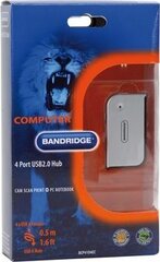 Bandridge IP9021U USB-virtalähde 4 suutinta 100-240v hinta ja tiedot | Bandridge Tietokoneiden lisävarusteet | hobbyhall.fi