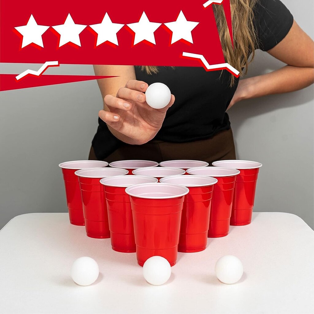 Lautapeli Beerpong hinta ja tiedot | Hauskat juhlapelit ja -tuotteet | hobbyhall.fi