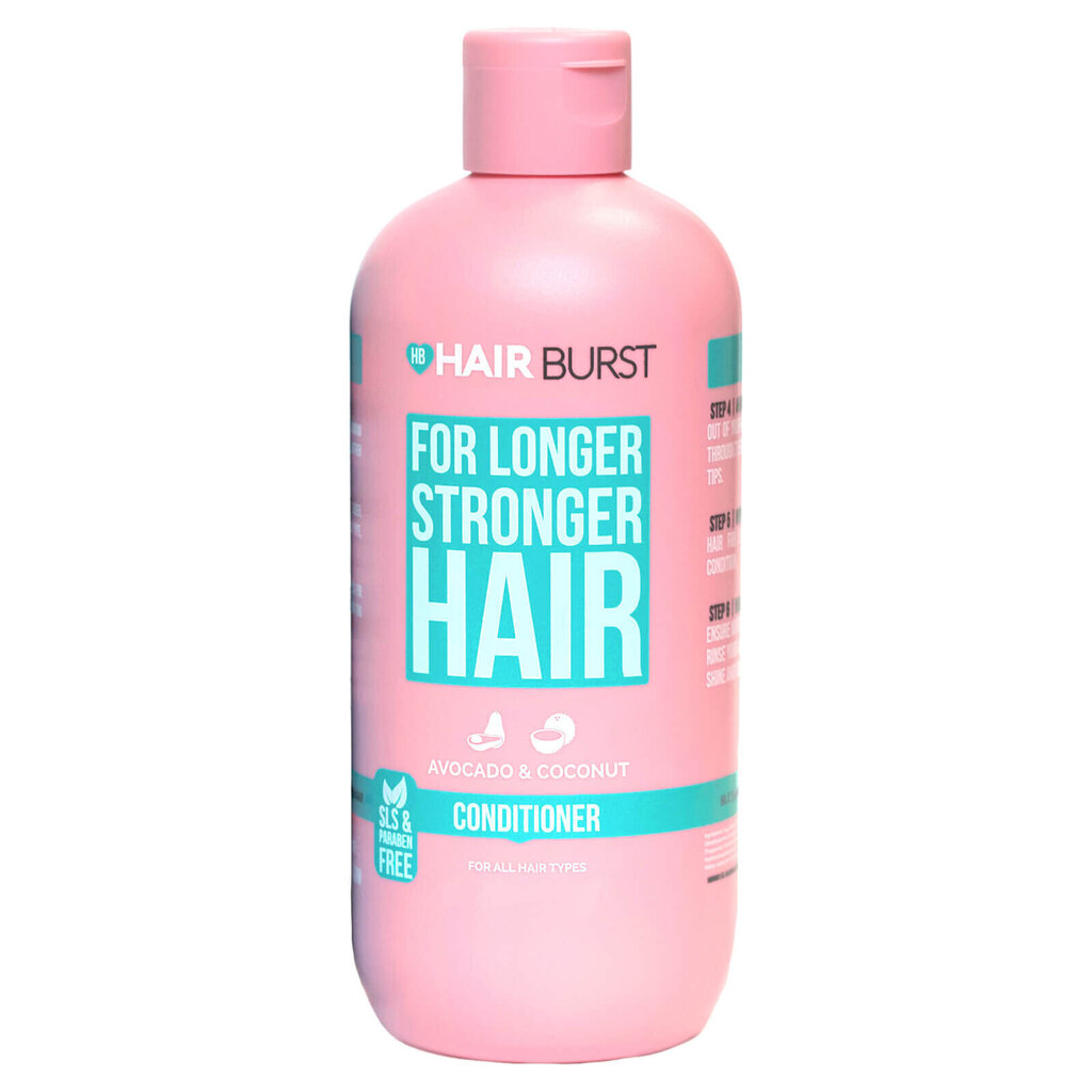 HairBurst pidemmille ja vahvemmille hiuksille, 350 ml. hinta ja tiedot | Hoitoaineet | hobbyhall.fi