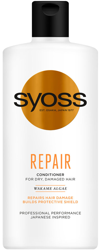 Syoss Repair Japanese Inspired hoitoaine 440 ml hinta ja tiedot | Hoitoaineet | hobbyhall.fi