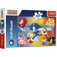 Puzzle Trefl Sonic, 60 det. hinta ja tiedot | Palapelit | hobbyhall.fi