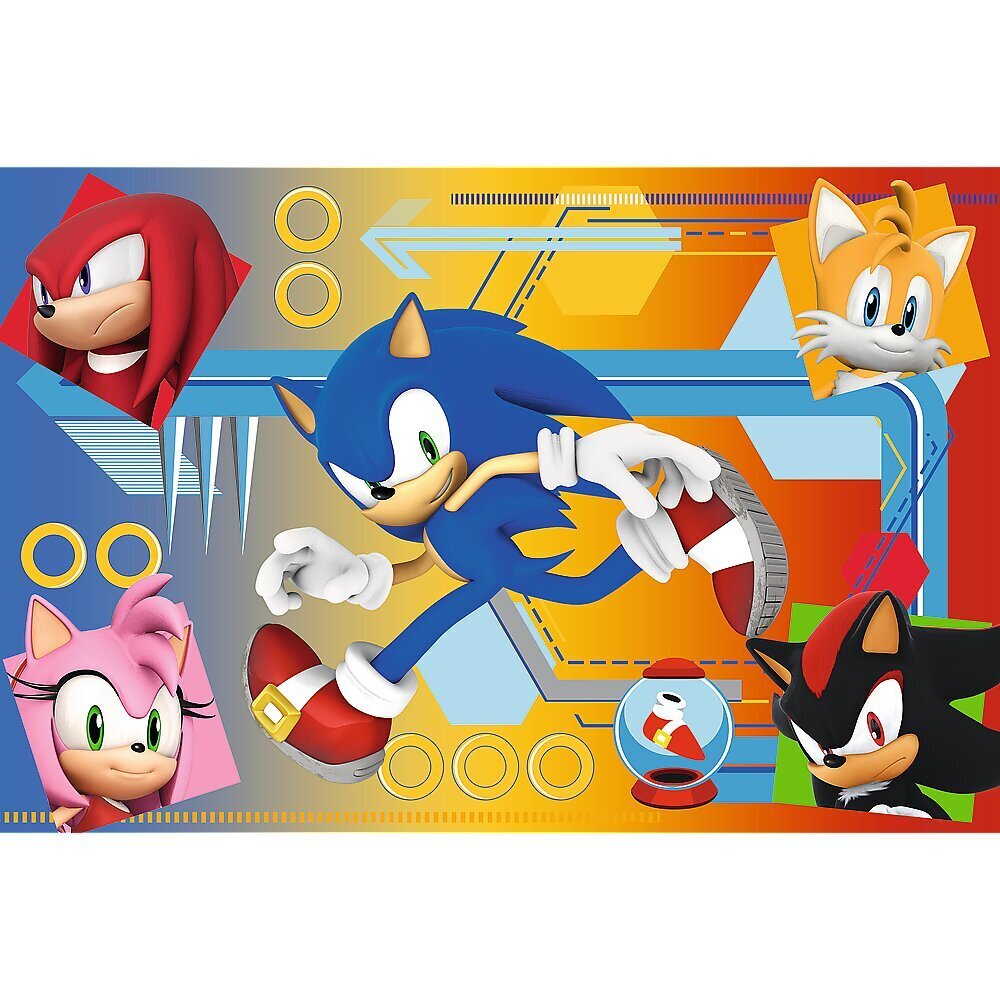 Puzzle Trefl Sonic, 60 det. hinta ja tiedot | Palapelit | hobbyhall.fi