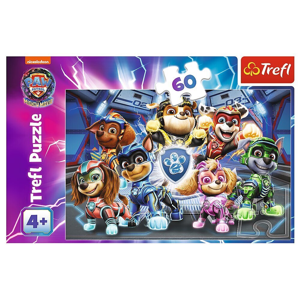 Puzzle Trefl Paw Patrol, 60 palaa hinta ja tiedot | Palapelit | hobbyhall.fi