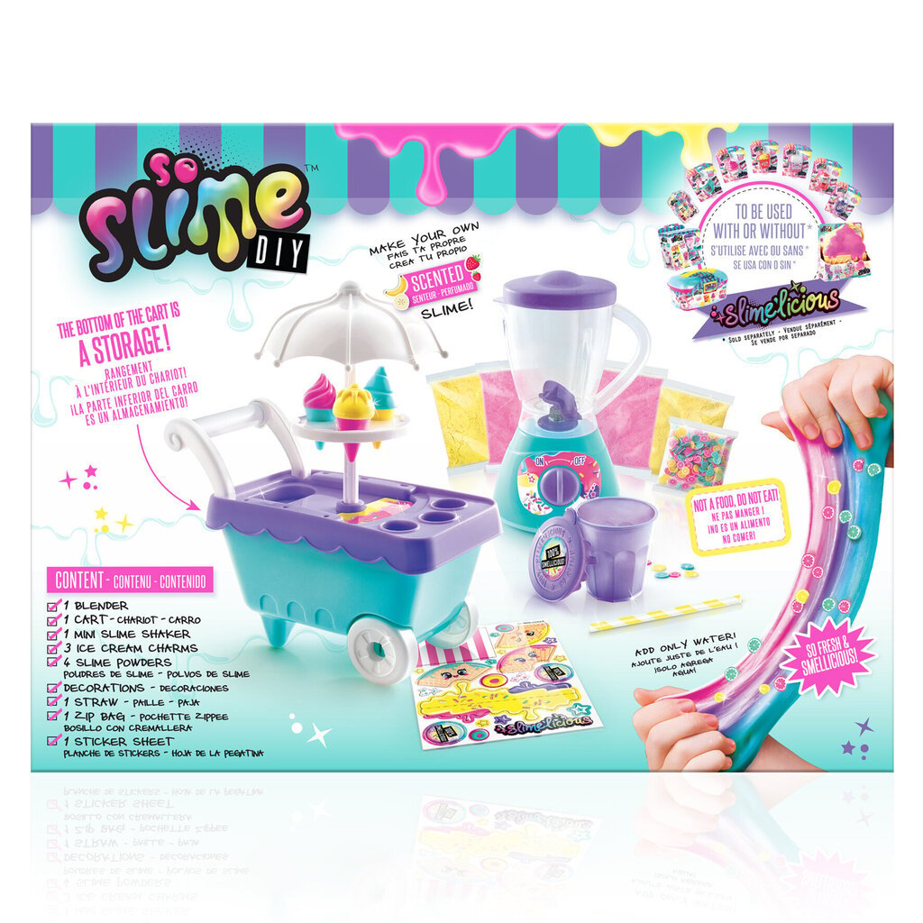 Slime Play Set -cocktailbaari hinta ja tiedot | Kehittävät lelut | hobbyhall.fi