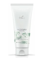 Hoitoaine kiharoille hiuksille Wella Nutricurls Conditioner 200ml hinta ja tiedot | Hoitoaineet | hobbyhall.fi