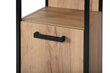Kylpyhuonekaappi Comad Brooklin 800, ruskea/musta hinta ja tiedot | Kylpyhuonekaapit | hobbyhall.fi