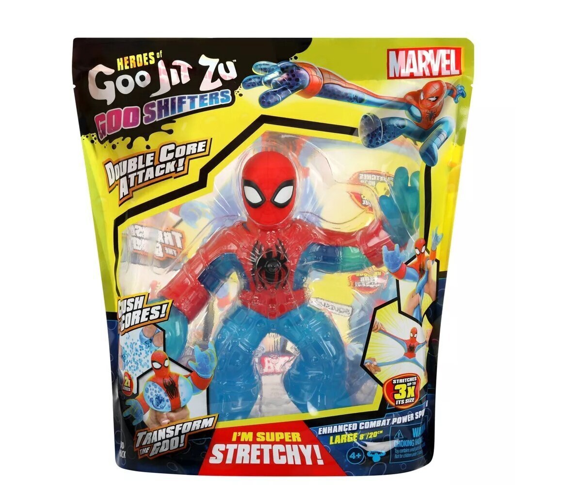 Figuuri Goo Jit Zu Marvel Goo Supergoo Spider-Man hinta ja tiedot | Poikien lelut | hobbyhall.fi