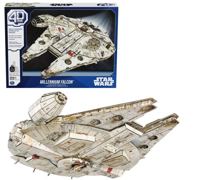 4D-palapeli Star Wars Star Wars: Millennium Falcon, 223 palaa