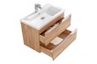 Kylpyhuonekaappi Comad Capri 821A, ruskea hinta ja tiedot | Kylpyhuonekaapit | hobbyhall.fi