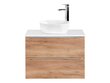 Kylpyhuonekaappi Comad Capri 821A, ruskea hinta ja tiedot | Kylpyhuonekaapit | hobbyhall.fi