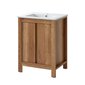 Kylpyhuonekaappi Comad Classic 820, ruskea hinta ja tiedot | Kylpyhuonekaapit | hobbyhall.fi