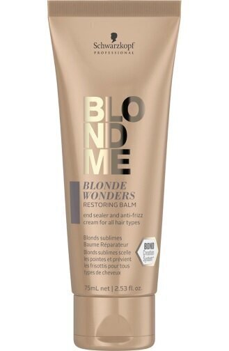 Schwarzkopf Professional Blond Me Blonde Wonders palauttava balsami 75 ml hinta ja tiedot | Hoitoaineet | hobbyhall.fi