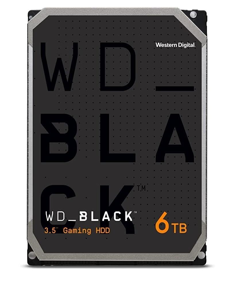 Western Digital Black, 6TB|SATA|128 MB|7200 rpm|3,5"|WD6004FZWX hinta ja tiedot | Kovalevyt | hobbyhall.fi
