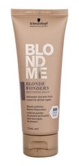 SCHWARZKOPF BLONDE WONDERS -elvyttävä hiustenhoitoaine, 75 ml hinta ja tiedot | Hoitoaineet | hobbyhall.fi