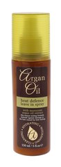 Xpel Argan Oil Heat Defence Leave In Spray lämpösuojasuihke 150 ml hinta ja tiedot | Kampaamotuotteet | hobbyhall.fi