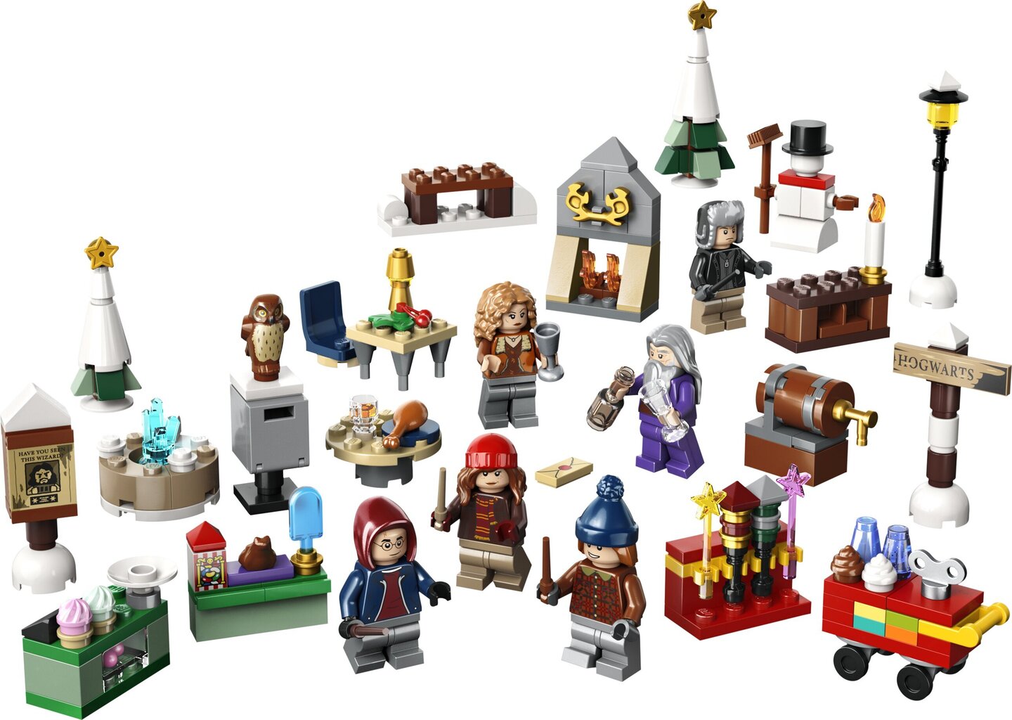 76418 LEGO® Harry Potter 2023 Joulukalenteri hinta ja tiedot | LEGOT ja rakennuslelut | hobbyhall.fi