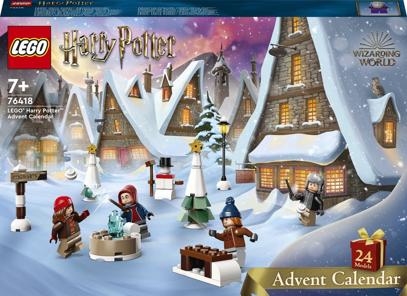 76418 LEGO® Harry Potter 2023 Joulukalenteri hinta ja tiedot | LEGOT ja rakennuslelut | hobbyhall.fi