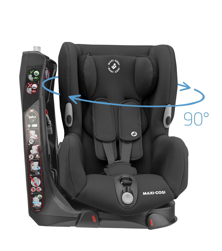 Turvaistuin MAXI COSI Axiss, 9-18 kg, Authentic Black hinta ja tiedot | Turvaistuimet | hobbyhall.fi