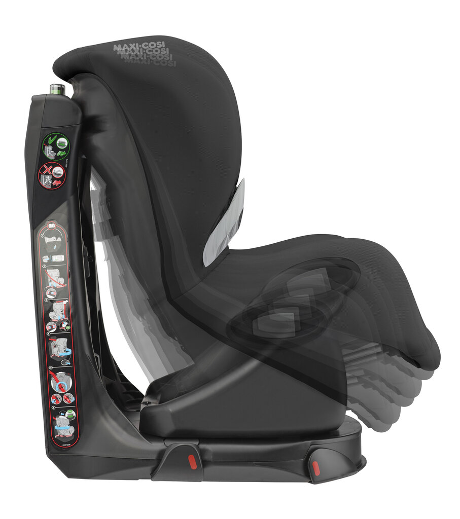 Turvaistuin MAXI COSI Axiss, 9-18 kg, Authentic Black hinta ja tiedot | Turvaistuimet | hobbyhall.fi