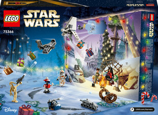 75366 LEGO® Star Wars 2023 Joulukalenteri hinta ja tiedot | LEGOT ja rakennuslelut | hobbyhall.fi