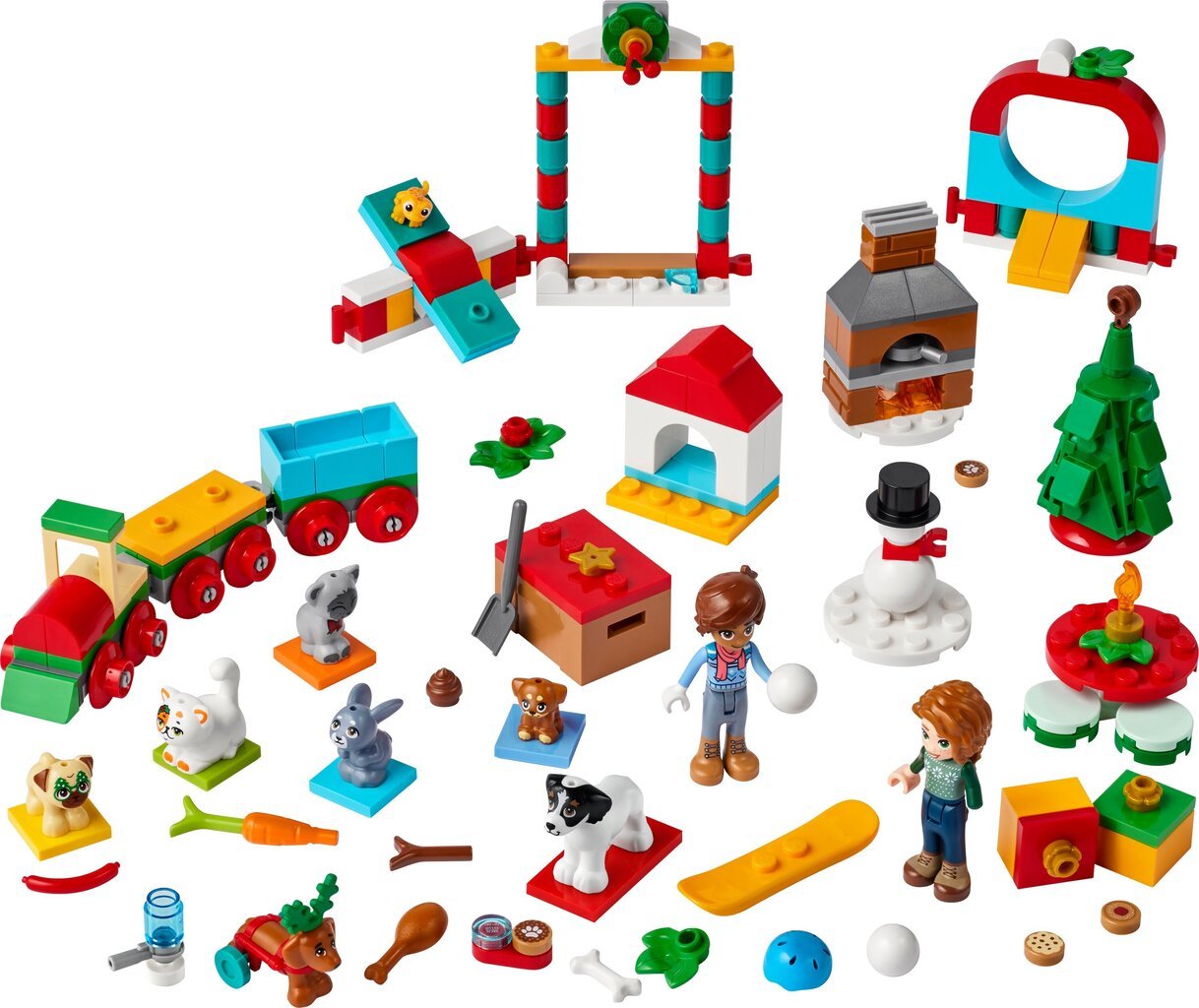 Joulukalenteri 41758 Lego® Friends vuosi 2023 hinta ja tiedot | LEGOT ja rakennuslelut | hobbyhall.fi