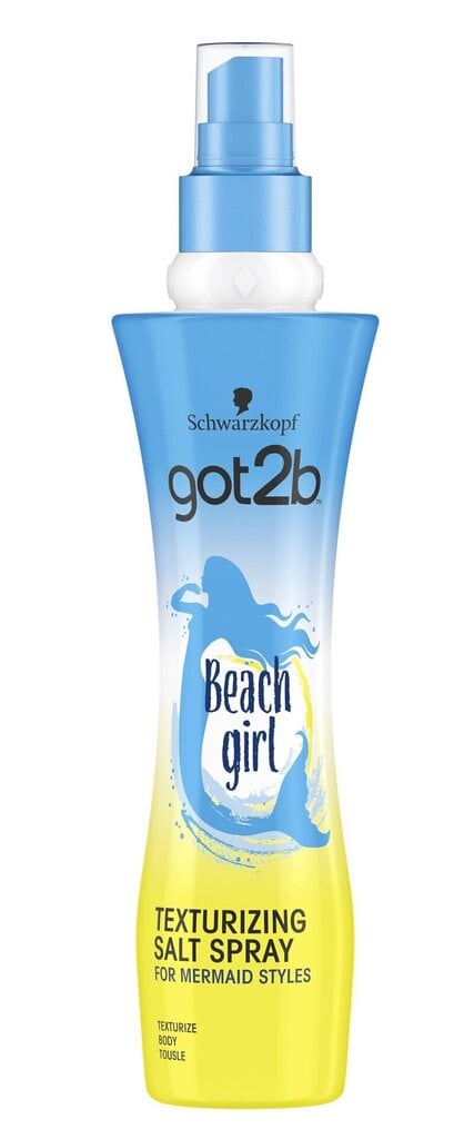 Suolasuihke Schwarzkopf Got2b Beach Girl 200 ml hinta ja tiedot | Kampaamotuotteet | hobbyhall.fi