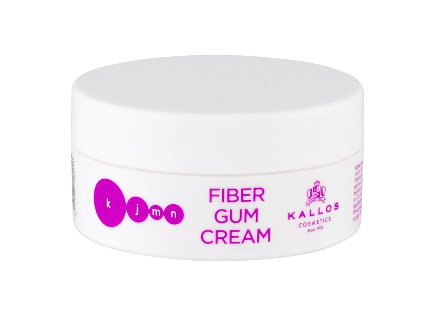 Kallos Cosmetics KJMN Fiber Gum -hiusvoide, 100 ml hinta ja tiedot | Kampaamotuotteet | hobbyhall.fi