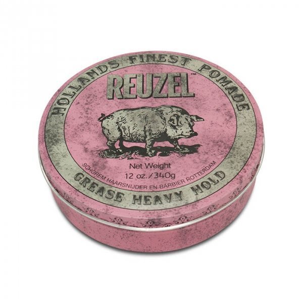 Reuzel Pink Heavy Hold Grease hiusvaha, 340g hinta ja tiedot | Kampaamotuotteet | hobbyhall.fi
