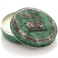 REUZEL Green Medium Hold Grease hiusvaha, 340g hinta ja tiedot | Kampaamotuotteet | hobbyhall.fi