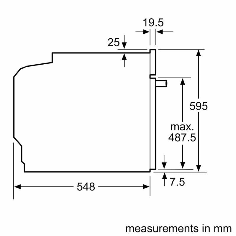 Bosch HBA171BS1S hinta ja tiedot | Erillisuunit | hobbyhall.fi