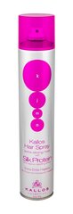 Kallos Cosmetics KJMN Silk Protein hiuslakka 500 ml hinta ja tiedot | Kampaamotuotteet | hobbyhall.fi