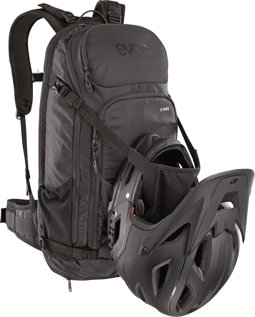 Pyöräilyreppu Evoc Fr Trail E-Ride, M/L, 20 l, musta hinta ja tiedot | Pyöräilyreput | hobbyhall.fi