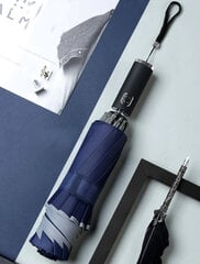 Taitettava sateenvarjo K25, sininen hinta ja tiedot | Naisten sateenvarjot | hobbyhall.fi