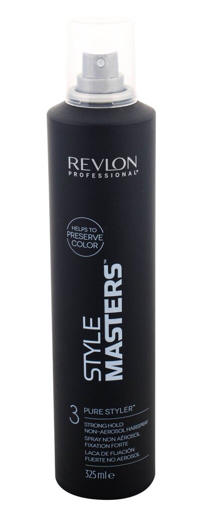 Revlon Professional Style Masters Pure Styler hiuslakka 325 ml hinta ja tiedot | Kampaamotuotteet | hobbyhall.fi