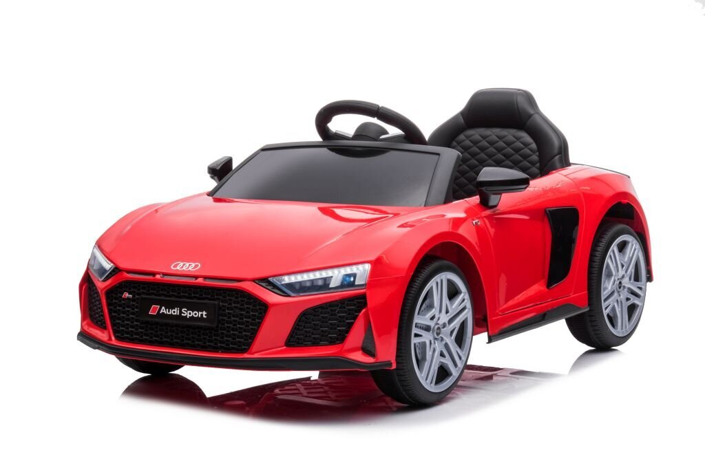 Yksipaikkainen sähköauto lapsille AUDI R8 A300, punainen hinta ja tiedot | Lasten sähköautot | hobbyhall.fi