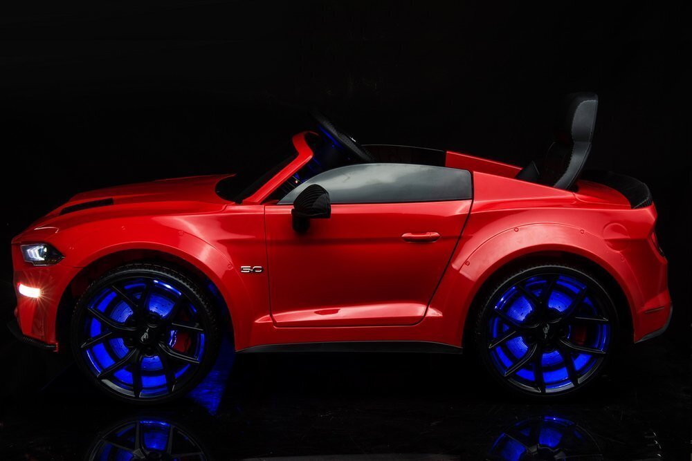 Yksipaikkainen sähköauto lapsille Ford Mustang GT SX2038, punainen hinta ja tiedot | Lasten sähköautot | hobbyhall.fi