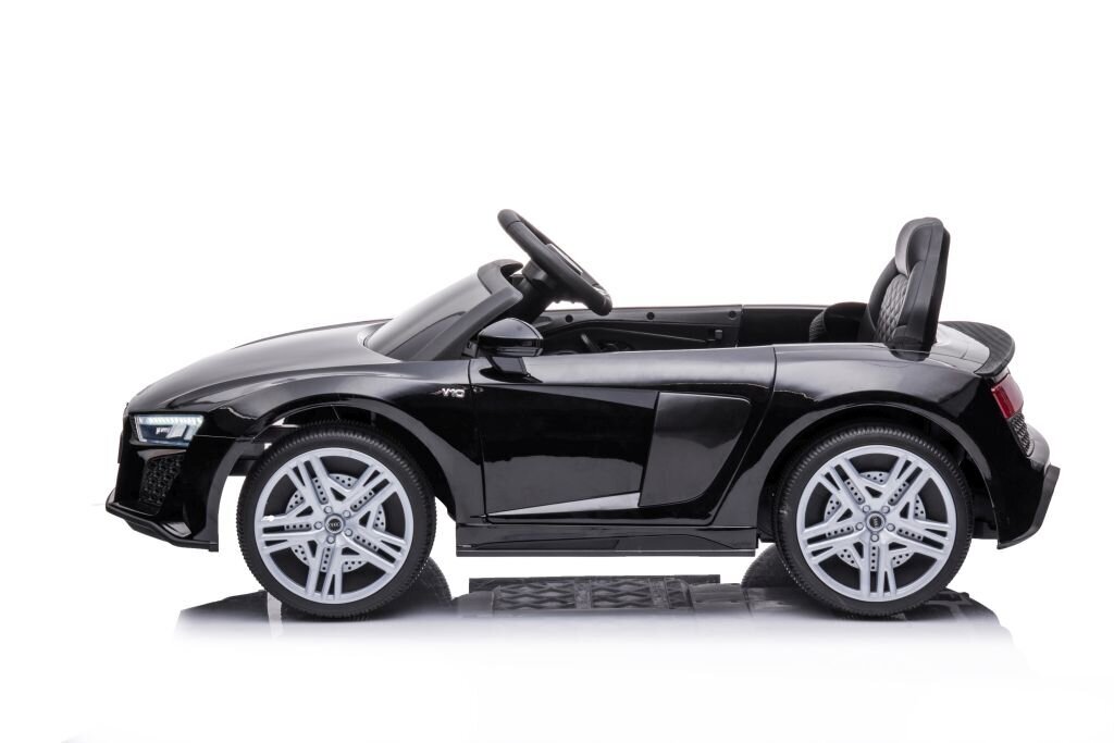 Sähköauto lapsille AUDI R8 A300, musta hinta ja tiedot | Lasten sähköautot | hobbyhall.fi