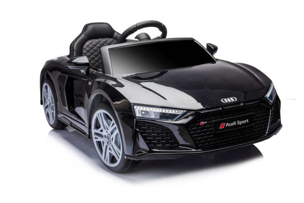 Sähköauto lapsille AUDI R8 A300, musta hinta ja tiedot | Lasten sähköautot | hobbyhall.fi