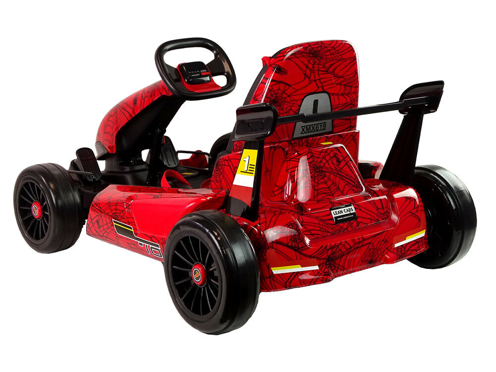 Sähköauto lapsille Gokart XMX619, punainen hinta ja tiedot | Lasten sähköautot | hobbyhall.fi