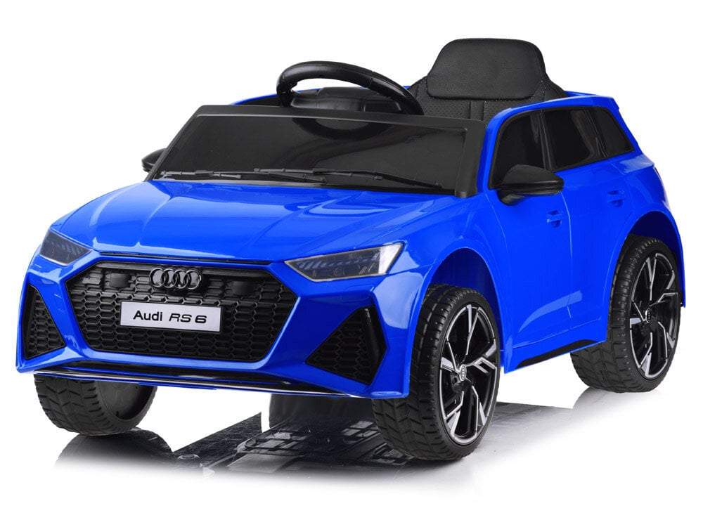 Sähköauto lapsille AUDI RS 6, musta hinta ja tiedot | Lasten sähköautot | hobbyhall.fi