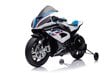 Sähkömoottoripyörä lapsille BMW HP4 Race JT5001, valkoinen hinta ja tiedot | Lasten sähköautot | hobbyhall.fi