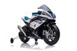 Sähkömoottoripyörä lapsille BMW HP4 Race JT5001, valkoinen hinta ja tiedot | Lasten sähköautot | hobbyhall.fi