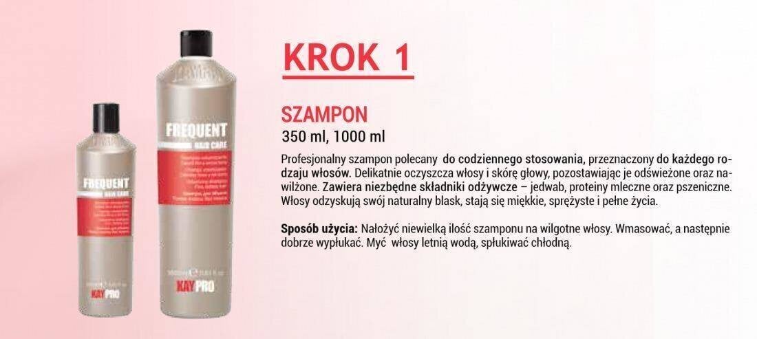 Shampoo kaikille hiustyypeille KayPro, 1000 ml hinta ja tiedot | Shampoot | hobbyhall.fi