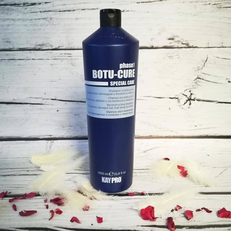 Shampoo vaurioituneille hiuksille KayPro Reconstructing Shampoo Botu-Cure, 1000 ml hinta ja tiedot | Shampoot | hobbyhall.fi