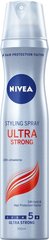 Nivea Styling Spray Ultra Song -hiuslakka, 250 ml hinta ja tiedot | Nivea Hiustenhoitotuotteet | hobbyhall.fi