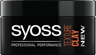 Syoss Texture Clay kampausneste 100 ml hinta ja tiedot | Kampaamotuotteet | hobbyhall.fi