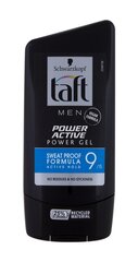 Schwarzkopf Taft Power Active hiusgeeli miehelle 150 ml hinta ja tiedot | Kampaamotuotteet | hobbyhall.fi